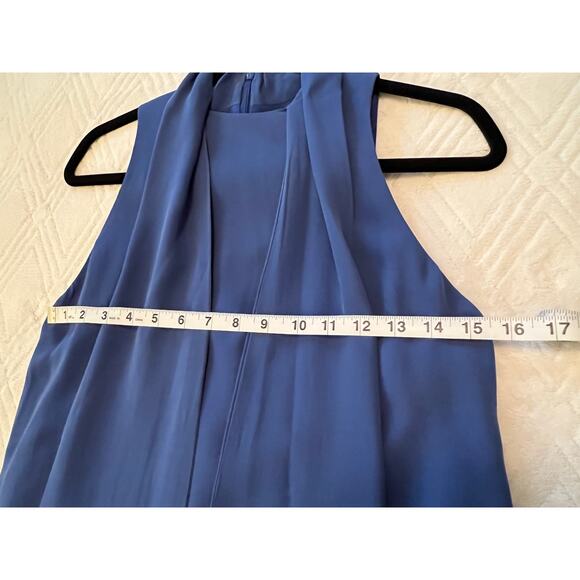 alice + olivia Cassidy sleeveless silk dress in Blue Size XS✨ - Picture 10 of 11